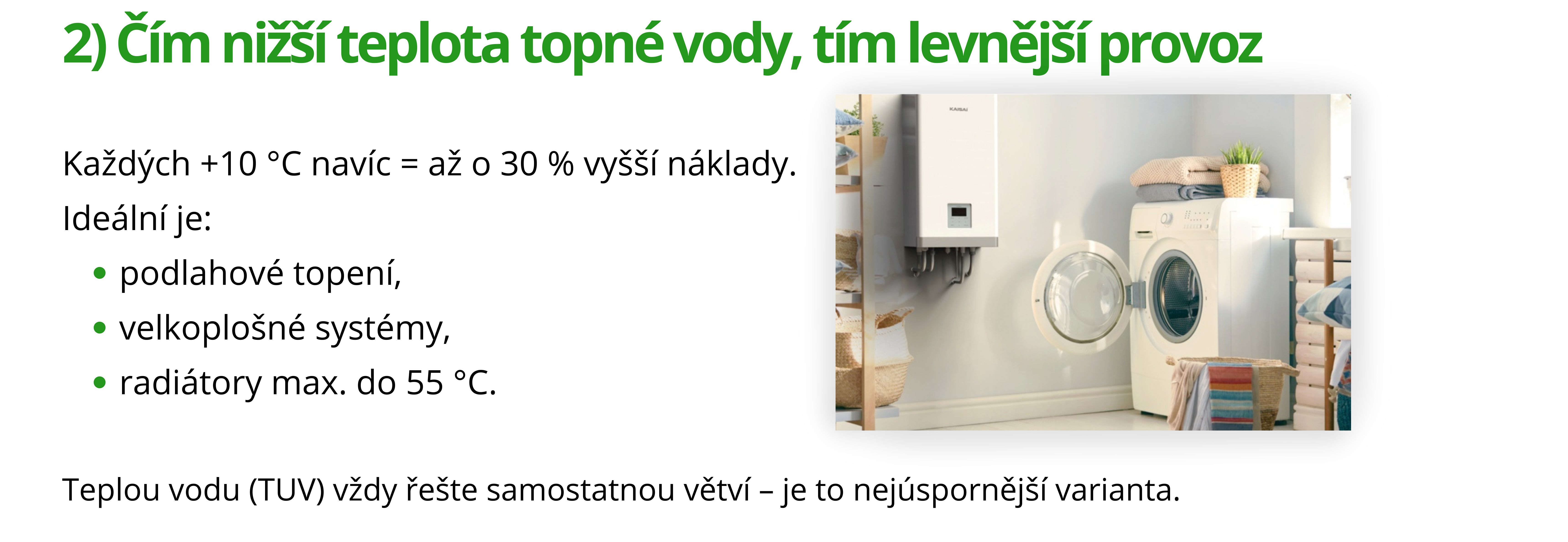 Objevte výhody tepelných čerpadel KAISAI (3)